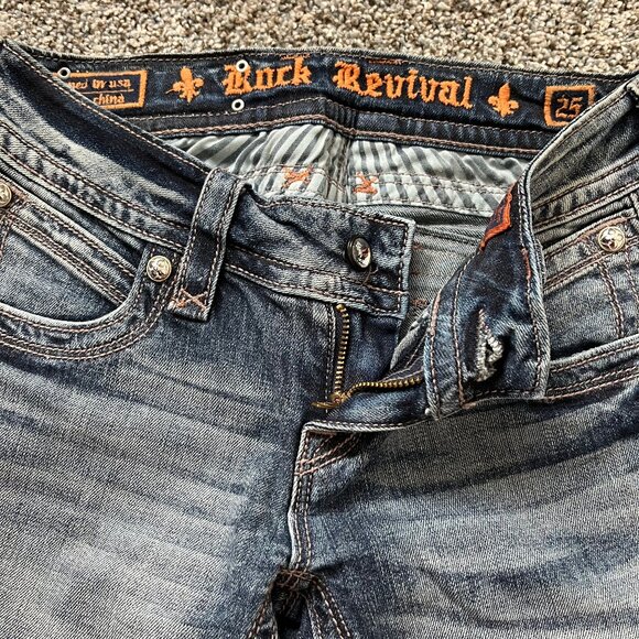 Rock Revival Women's Jeans, Size 25, Boot Cut - Picture 6 of 16